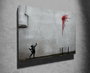 Wallity WY28 Banksy Lienzo Decorativo 50 x 70 cm